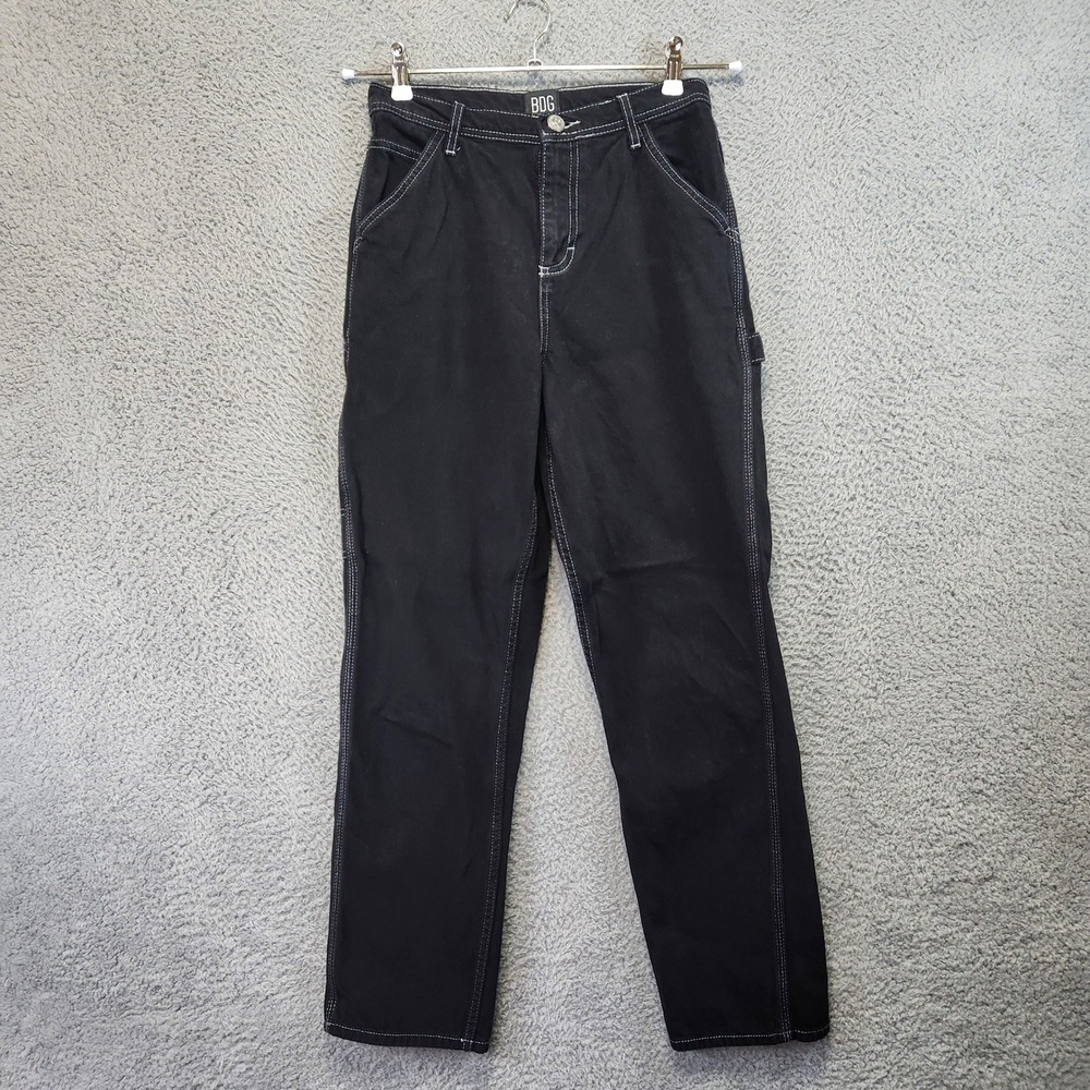 BDG Urban Outfitters Carpenter‎ Pants Womens W26 (Fits 27x28.5) White Stitch